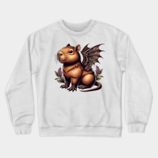 Capybara Dragon Crewneck Sweatshirt